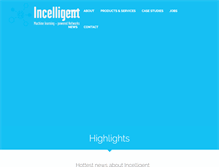 Tablet Screenshot of incelligent.net